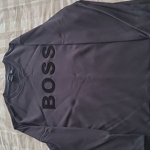 Hugo Boss crew neck sweater, size XXXL, Color-Black